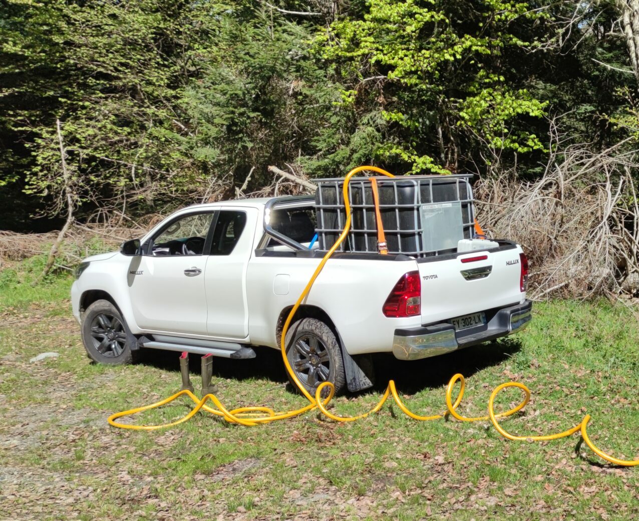 Véhicule 4x4 pickup Toyota